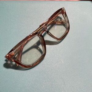 Quay Australia blue light stylish fashion glasses NWOT EUC